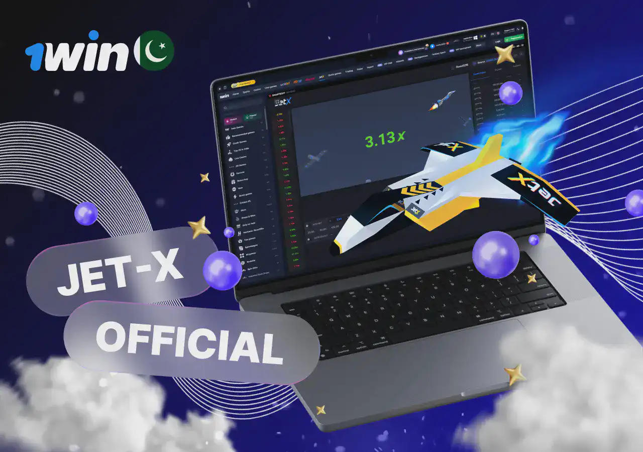 1win JetX game Pakistan