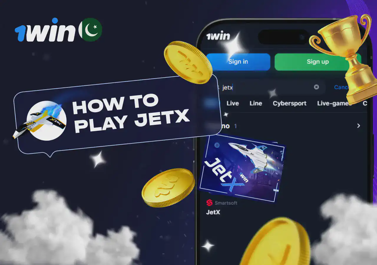 1win JetX game Pakistan