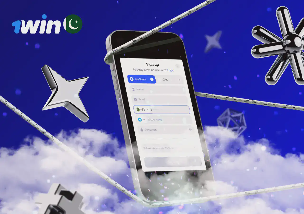 1win registration Affiliate Program Pakistan