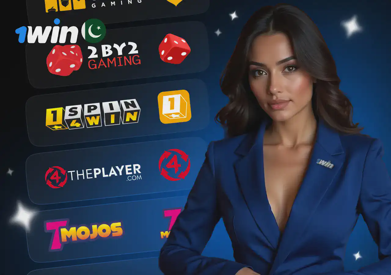 Casino providers for 1win games