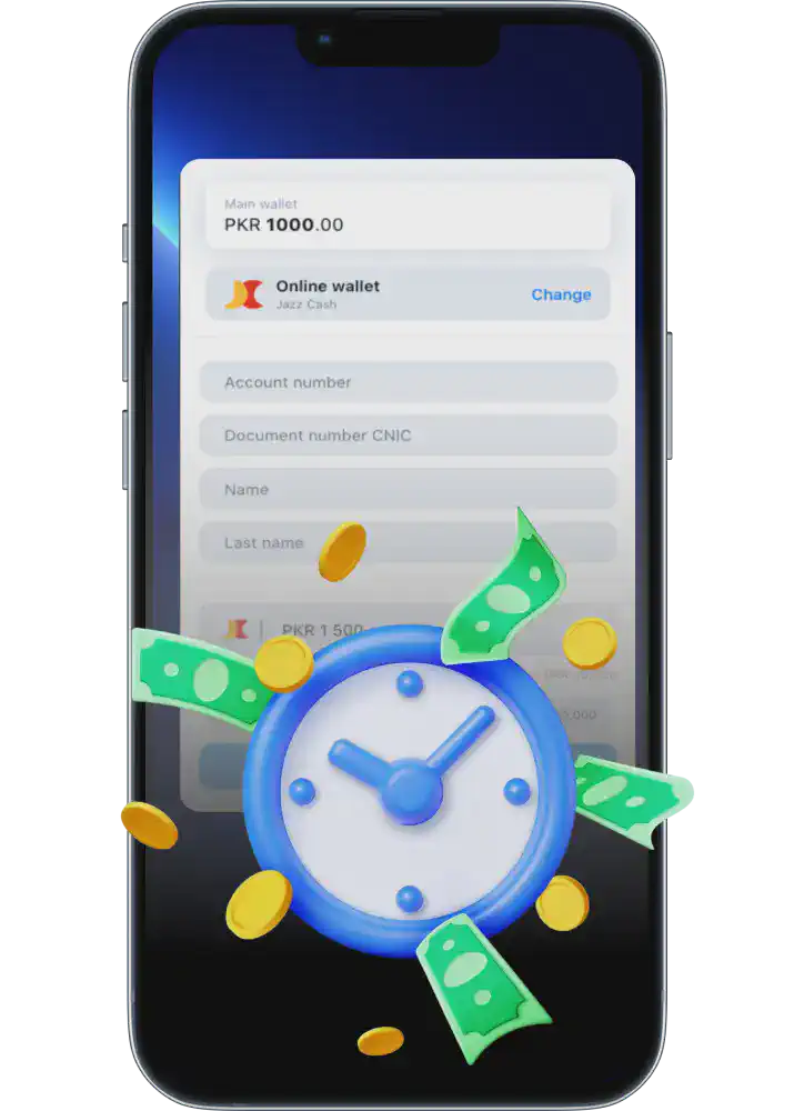 Withdrawal timeframes on 1win app